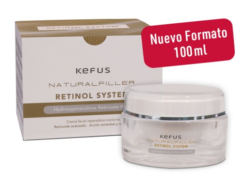 Kefus Natural Filler Crema Facial Retinol System 100ml